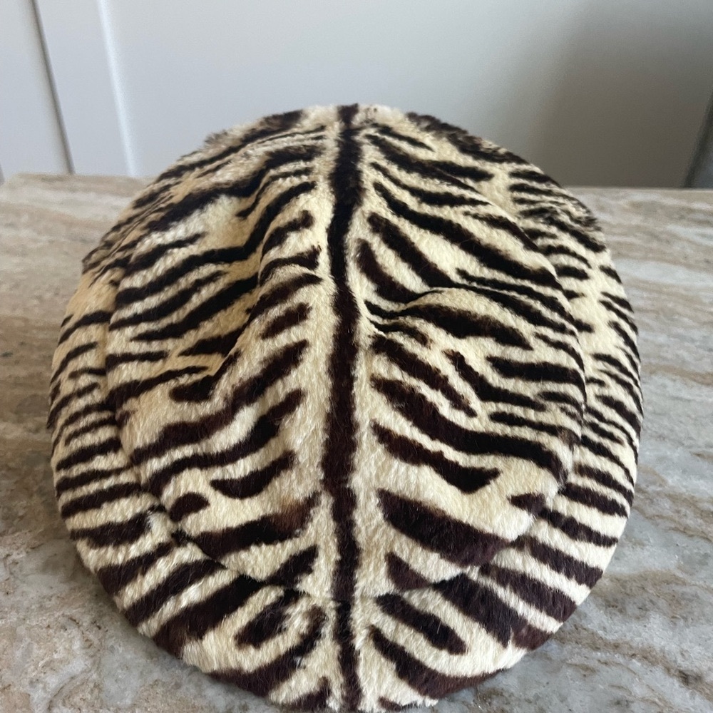Zebra Print Beret